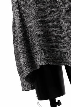 画像をギャラリービューアに読み込む, KLASICA ATTACHED LOOSE KNIT PULLOVER / ORG MIX 6PLY FOR 5G LICO (MIX)