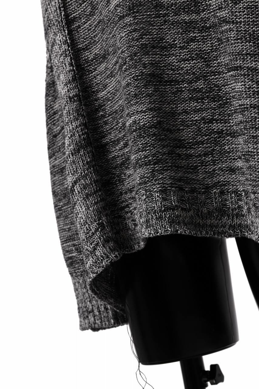 画像をギャラリービューアに読み込む, KLASICA ATTACHED LOOSE KNIT PULLOVER / ORG MIX 6PLY FOR 5G LICO (MIX)