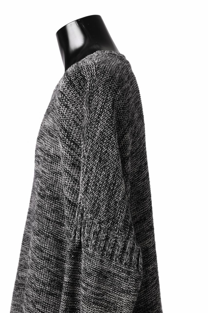 画像をギャラリービューアに読み込む, KLASICA ATTACHED LOOSE KNIT PULLOVER / ORG MIX 6PLY FOR 5G LICO (MIX)