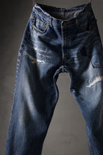 画像をギャラリービューアに読み込む, CHANGES RE50X VINTAGE LEVI’S-REMAKE DENIM PANTS (INDIGO #A)