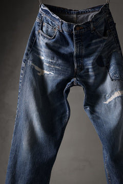 画像をギャラリービューアに読み込む, CHANGES RE50X VINTAGE LEVI’S-REMAKE DENIM PANTS (INDIGO #A)