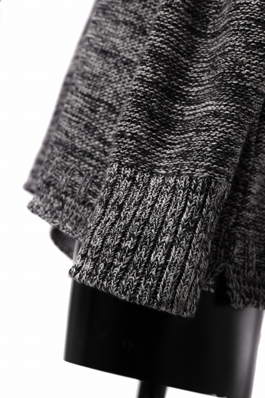 画像をギャラリービューアに読み込む, KLASICA ATTACHED LOOSE KNIT PULLOVER / ORG MIX 6PLY FOR 5G LICO (MIX)