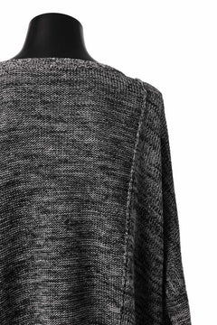 画像をギャラリービューアに読み込む, KLASICA ATTACHED LOOSE KNIT PULLOVER / ORG MIX 6PLY FOR 5G LICO (MIX)