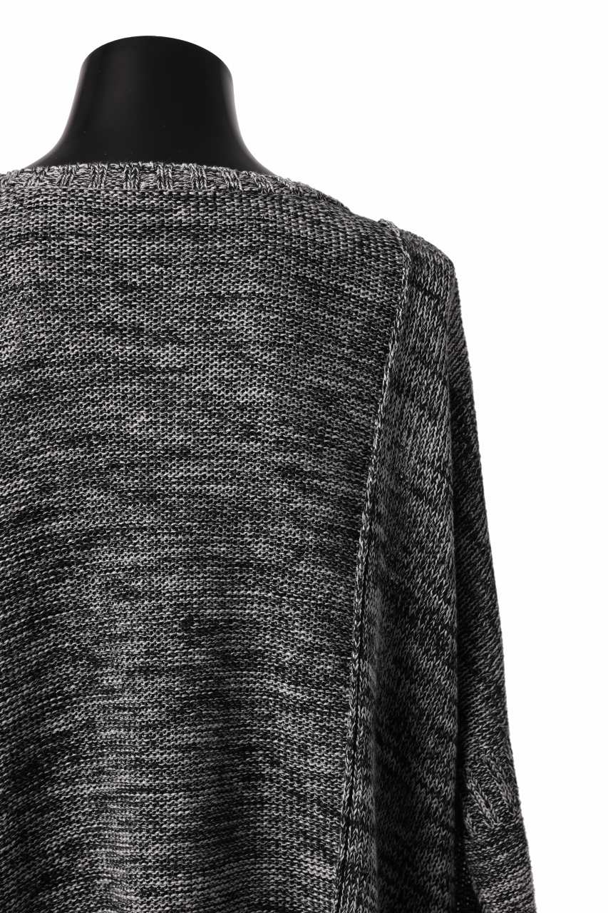 画像をギャラリービューアに読み込む, KLASICA ATTACHED LOOSE KNIT PULLOVER / ORG MIX 6PLY FOR 5G LICO (MIX)