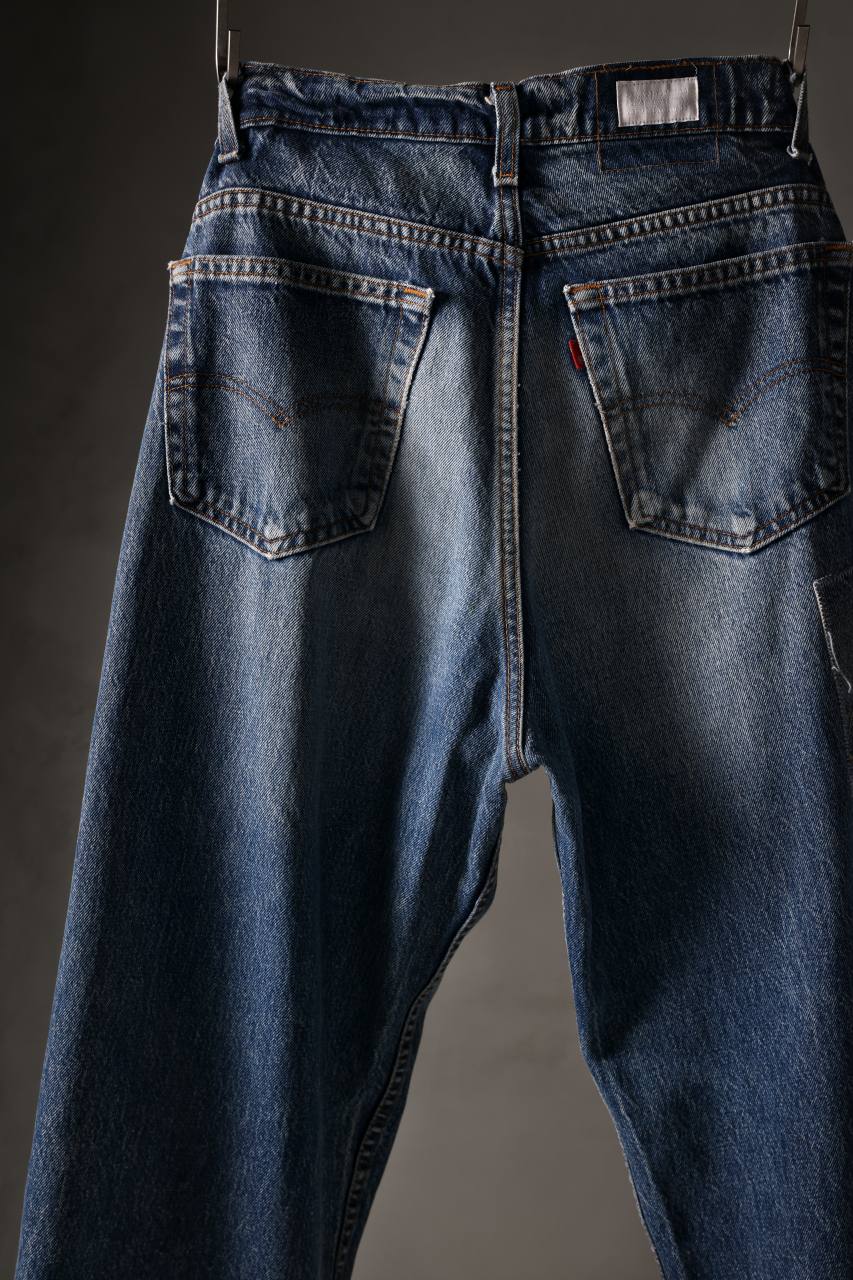 画像をギャラリービューアに読み込む, CHANGES RE50X VINTAGE LEVI’S-REMAKE DENIM PANTS (INDIGO #A)