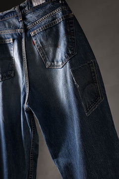 画像をギャラリービューアに読み込む, CHANGES RE50X VINTAGE LEVI’S-REMAKE DENIM PANTS (INDIGO #A)