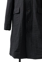 画像をギャラリービューアに読み込む, Aleksandr Manamis Double Benz Long Coat (BLACK)