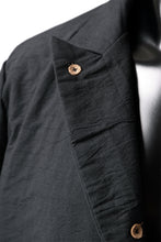 画像をギャラリービューアに読み込む, Aleksandr Manamis Double Benz Long Coat (BLACK)