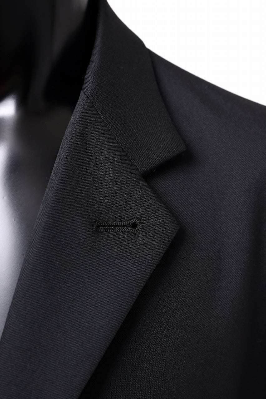 Load image into Gallery viewer, Y's BANG ON! No.163 GABARDINE SOLID POCKET JACKET (BLACK)