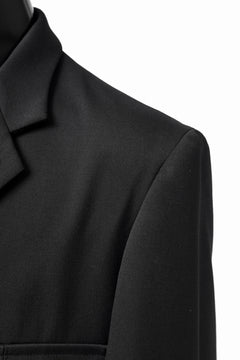 Load image into Gallery viewer, Y's BANG ON! No.163 GABARDINE SOLID POCKET JACKET (BLACK)