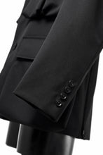 Load image into Gallery viewer, Y's BANG ON! No.163 GABARDINE SOLID POCKET JACKET (BLACK)
