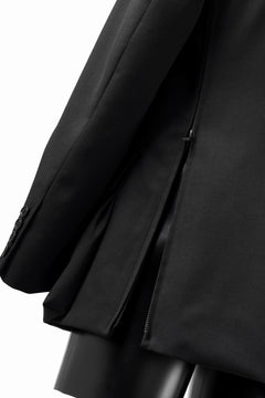 Load image into Gallery viewer, Y's BANG ON! No.163 GABARDINE SOLID POCKET JACKET (BLACK)