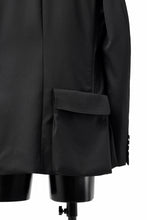 Load image into Gallery viewer, Y's BANG ON! No.163 GABARDINE SOLID POCKET JACKET (BLACK)