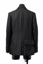 Load image into Gallery viewer, Y's BANG ON! No.163 GABARDINE SOLID POCKET JACKET (BLACK)