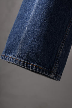 Load image into Gallery viewer, CHANGES REPRODUCT DAMAGE & PATCH DENIM PANTS (INDIGO #D)