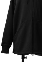 画像をギャラリービューアに読み込む, Y-3 Yohji Yamamoto FULL ZIP HOODIE PARKA / FRENCH TERRY (BLACK)