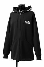 画像をギャラリービューアに読み込む, Y-3 Yohji Yamamoto FULL ZIP HOODIE PARKA / FRENCH TERRY (BLACK)