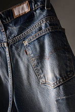 Load image into Gallery viewer, CHANGES REPRODUCT DAMAGE & PATCH DENIM PANTS (INDIGO #D)