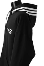 画像をギャラリービューアに読み込む, Y-3 Yohji Yamamoto FULL ZIP HOODIE PARKA / FRENCH TERRY (BLACK)