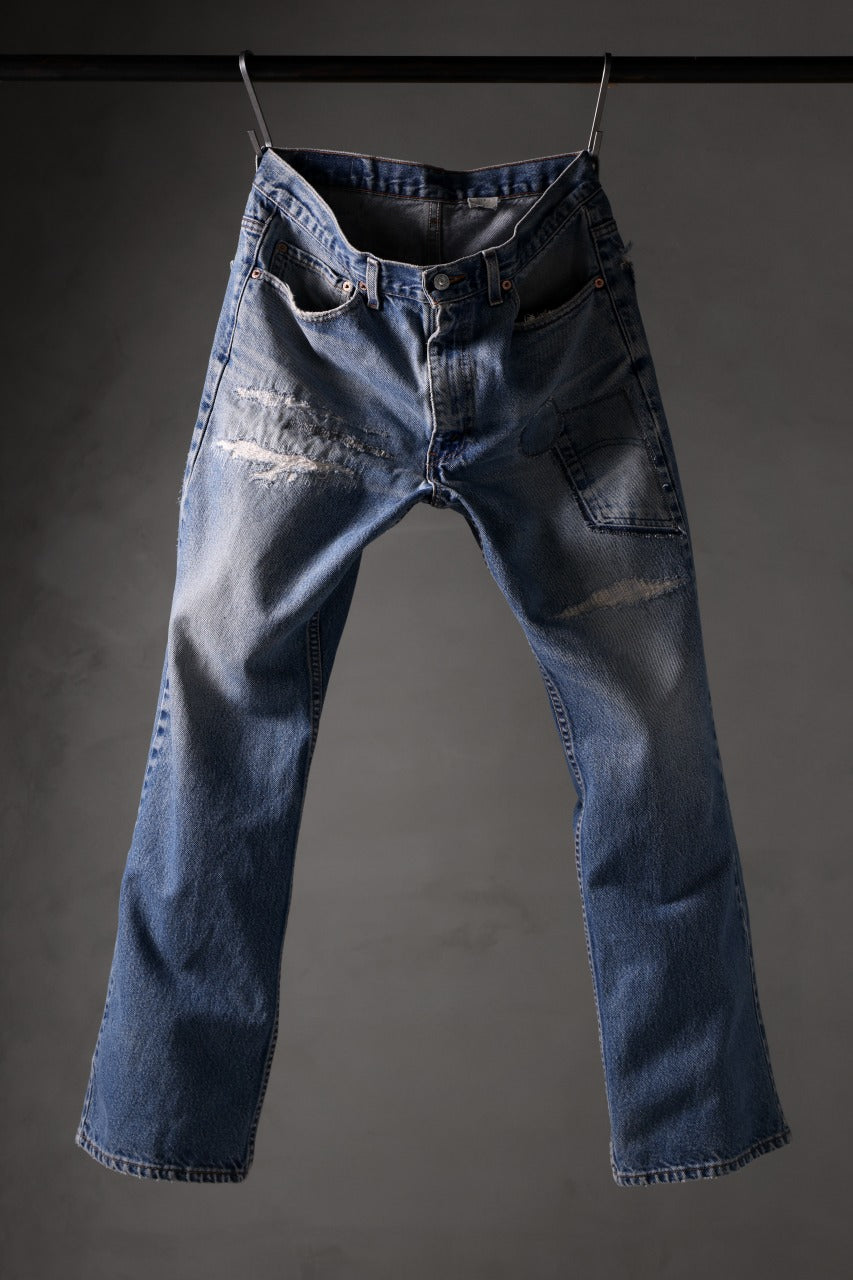 画像をギャラリービューアに読み込む, CHANGES RE50X 00 LEVI’S-REMAKE DENIM PANTS (INDIGO)