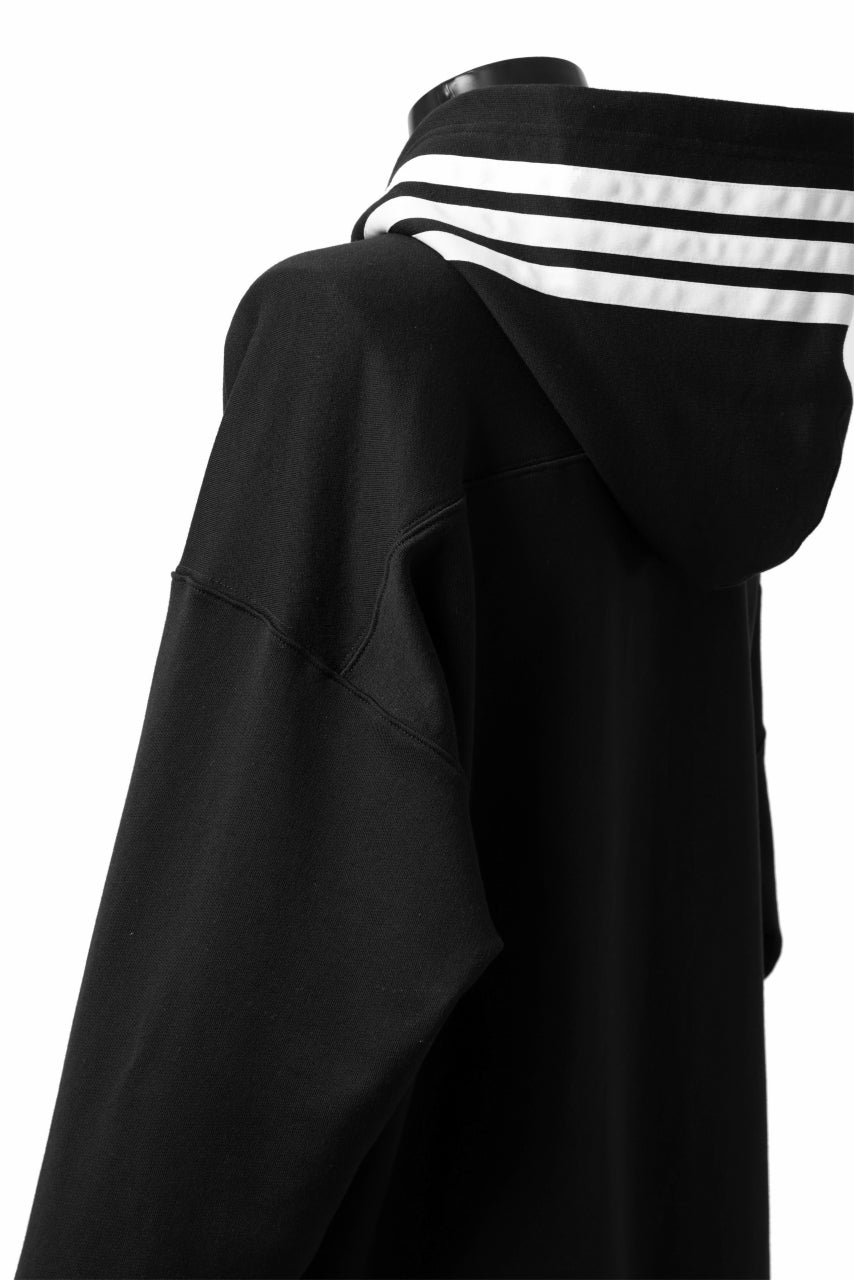 画像をギャラリービューアに読み込む, Y-3 Yohji Yamamoto FULL ZIP HOODIE PARKA / FRENCH TERRY (BLACK)