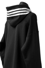 画像をギャラリービューアに読み込む, Y-3 Yohji Yamamoto FULL ZIP HOODIE PARKA / FRENCH TERRY (BLACK)