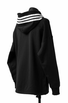 画像をギャラリービューアに読み込む, Y-3 Yohji Yamamoto FULL ZIP HOODIE PARKA / FRENCH TERRY (BLACK)