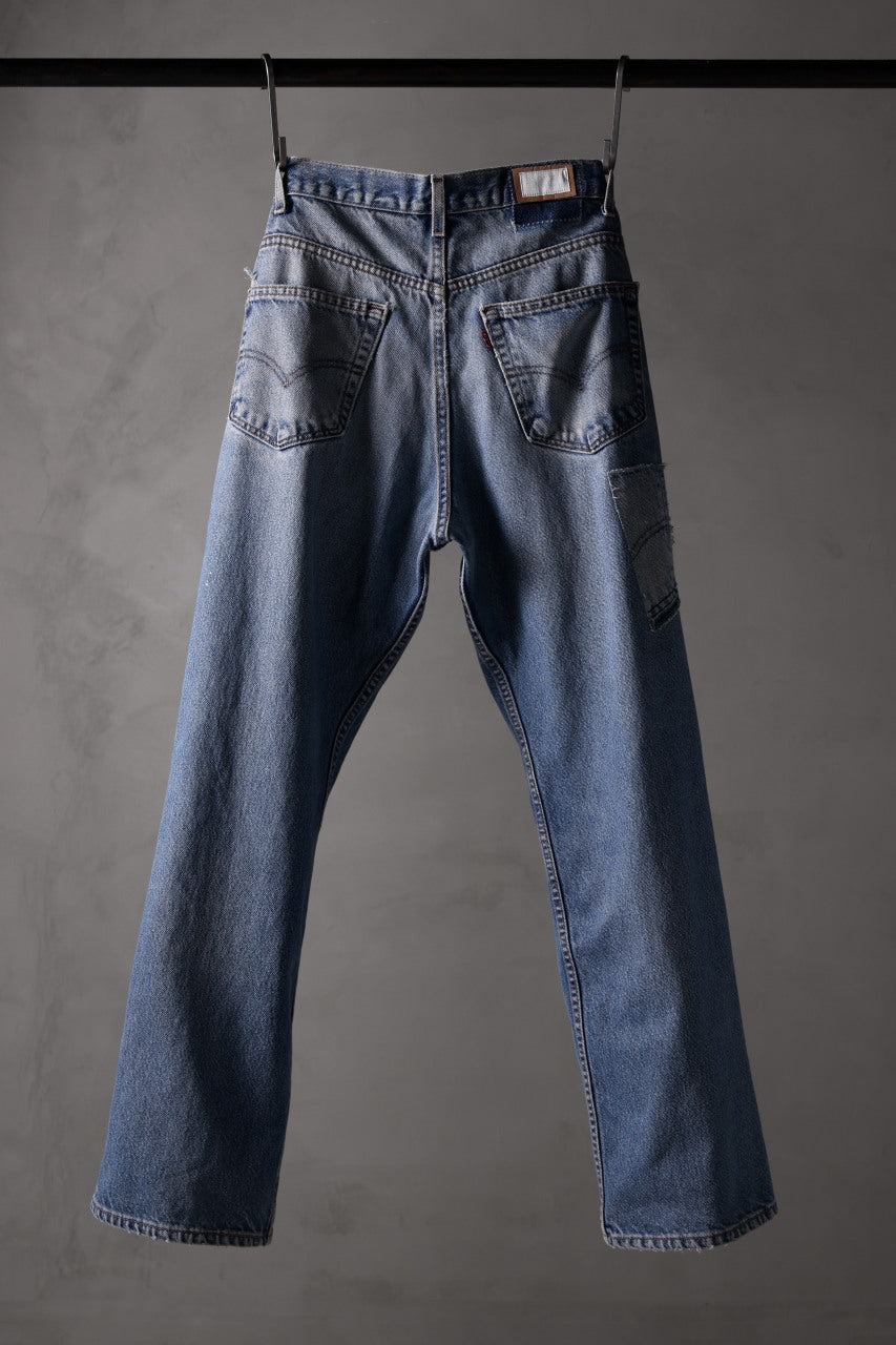 画像をギャラリービューアに読み込む, CHANGES RE50X 00 LEVI’S-REMAKE DENIM PANTS (INDIGO)
