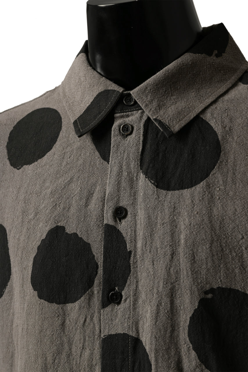 Aleksandr Manamis Dots Shirt (BROWN)