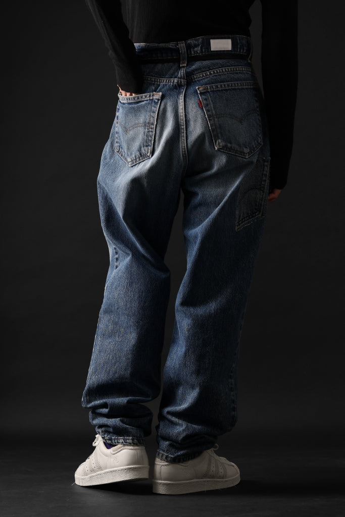 画像をギャラリービューアに読み込む, CHANGES RE50X VINTAGE LEVI’S-REMAKE DENIM PANTS (INDIGO #A)