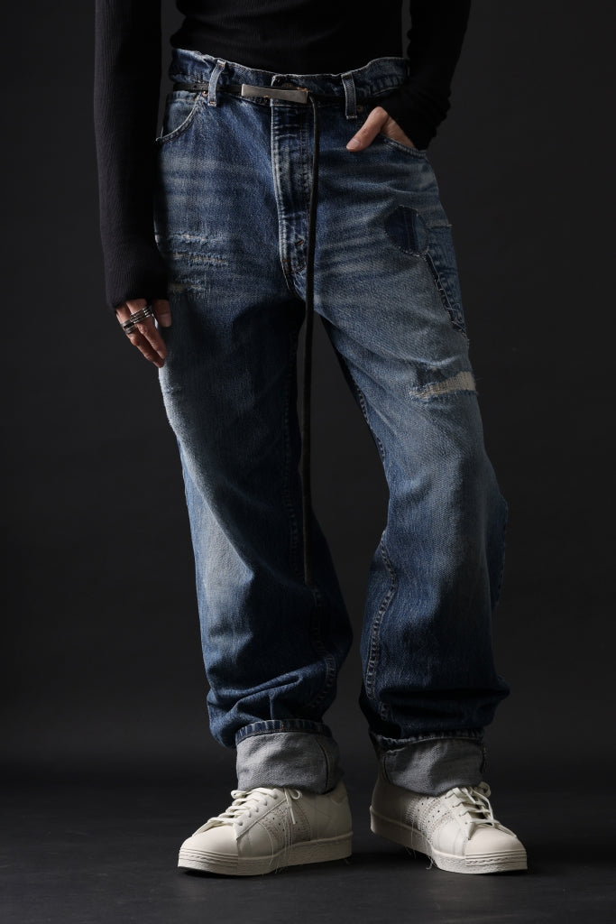 画像をギャラリービューアに読み込む, CHANGES RE50X VINTAGE LEVI’S-REMAKE DENIM PANTS (INDIGO #A)