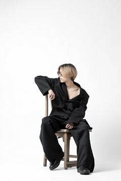 画像をギャラリービューアに読み込む, Y's BANG ON! No.189 GABARDINE PATCH WORK PANTS (BLACK)