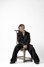 Load image into Gallery viewer, Y's BANG ON! No.163 GABARDINE SOLID POCKET JACKET (BLACK)