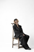 Load image into Gallery viewer, Y's BANG ON! No.163 GABARDINE SOLID POCKET JACKET (BLACK)