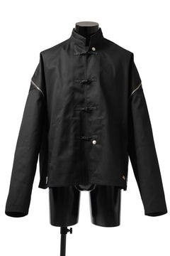 画像をギャラリービューアに読み込む, FACETASM x DICKIES KUNG FU ZIPPER JACKET (BLACK)