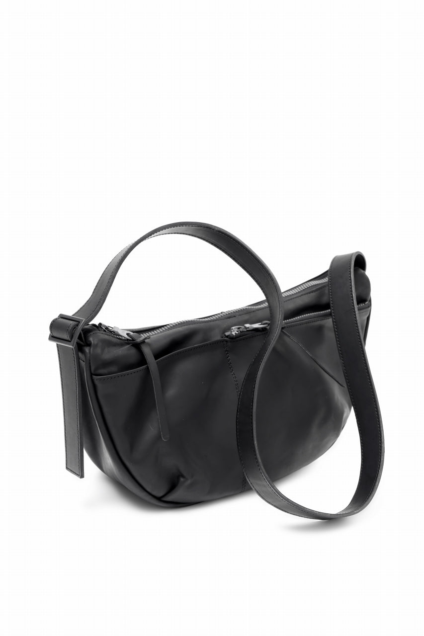 画像をギャラリービューアに読み込む, ISAMU KATAYAMA BACKLASH exclusive UTILITY BAG / GUIDI OILED CALF (BLACK)