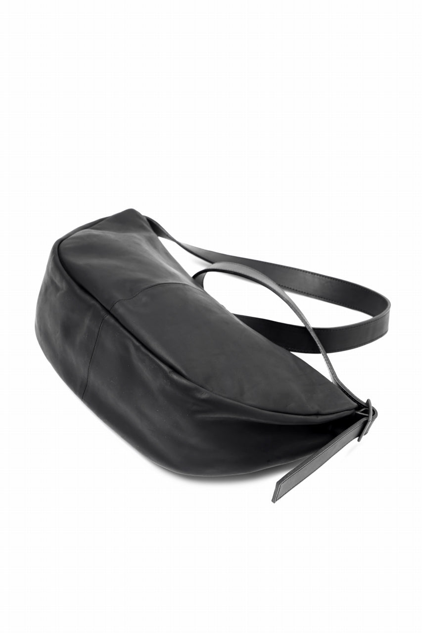 画像をギャラリービューアに読み込む, ISAMU KATAYAMA BACKLASH exclusive UTILITY BAG / GUIDI OILED CALF (BLACK)