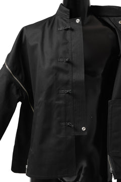 画像をギャラリービューアに読み込む, FACETASM x DICKIES KUNG FU ZIPPER JACKET (BLACK)
