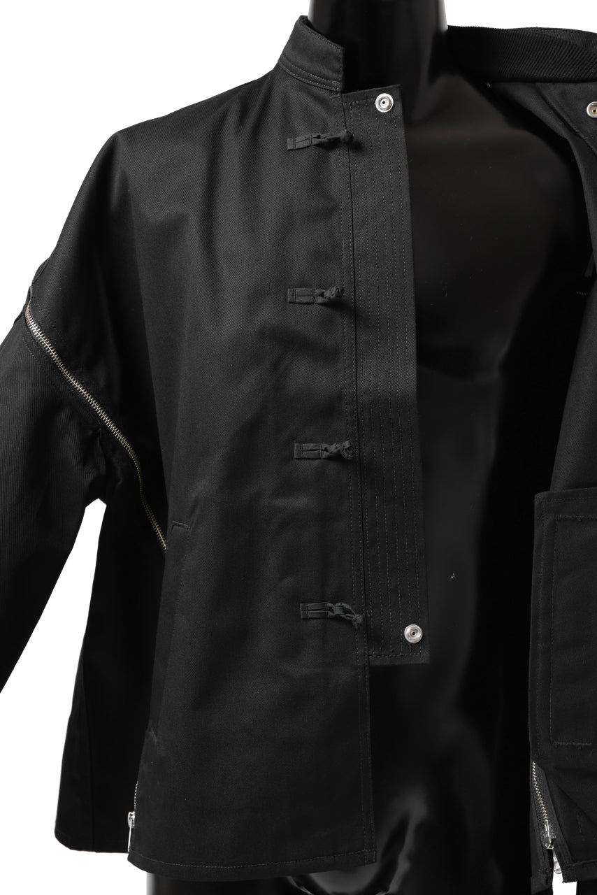 画像をギャラリービューアに読み込む, FACETASM x DICKIES KUNG FU ZIPPER JACKET (BLACK)