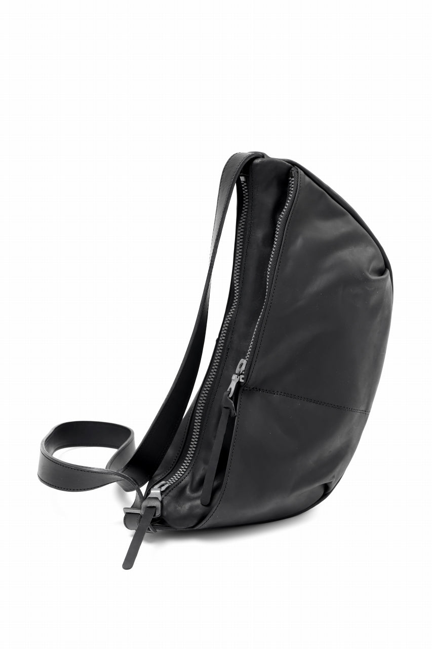 画像をギャラリービューアに読み込む, ISAMU KATAYAMA BACKLASH exclusive UTILITY BAG / GUIDI OILED CALF (BLACK)