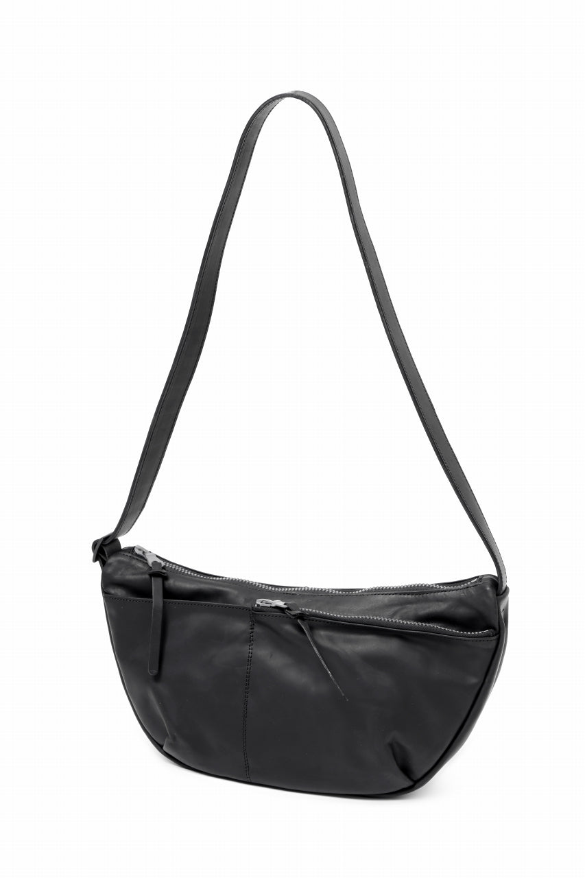画像をギャラリービューアに読み込む, ISAMU KATAYAMA BACKLASH exclusive UTILITY BAG / GUIDI OILED CALF (BLACK)