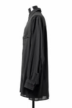 画像をギャラリービューアに読み込む, Y's TAPE FLAP POCKET SHIRT / CELLULOSE LOAN (BLACK)