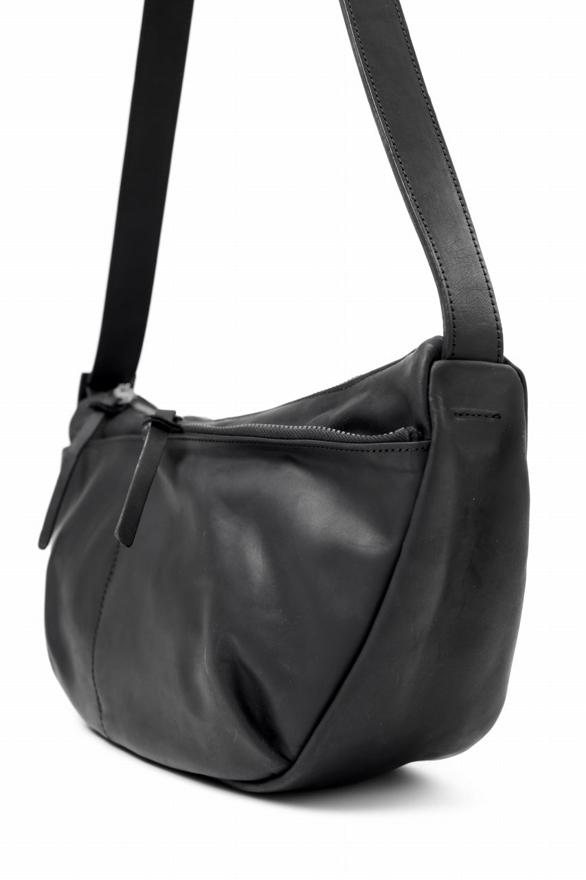 画像をギャラリービューアに読み込む, ISAMU KATAYAMA BACKLASH exclusive UTILITY BAG / GUIDI OILED CALF (BLACK)