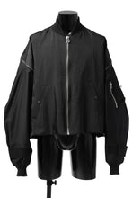 画像をギャラリービューアに読み込む, FACETASM ZIPPER MA-1 JACKET (BLACK)