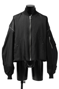 画像をギャラリービューアに読み込む, FACETASM ZIPPER MA-1 JACKET (BLACK)