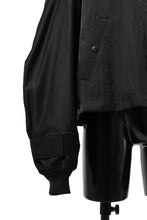 画像をギャラリービューアに読み込む, FACETASM ZIPPER MA-1 JACKET (BLACK)