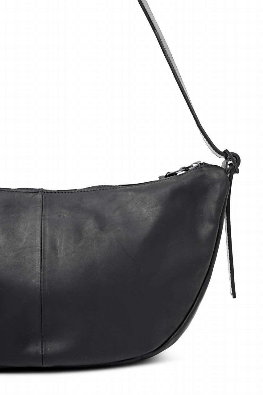 画像をギャラリービューアに読み込む, ISAMU KATAYAMA BACKLASH exclusive UTILITY BAG / GUIDI OILED CALF (BLACK)