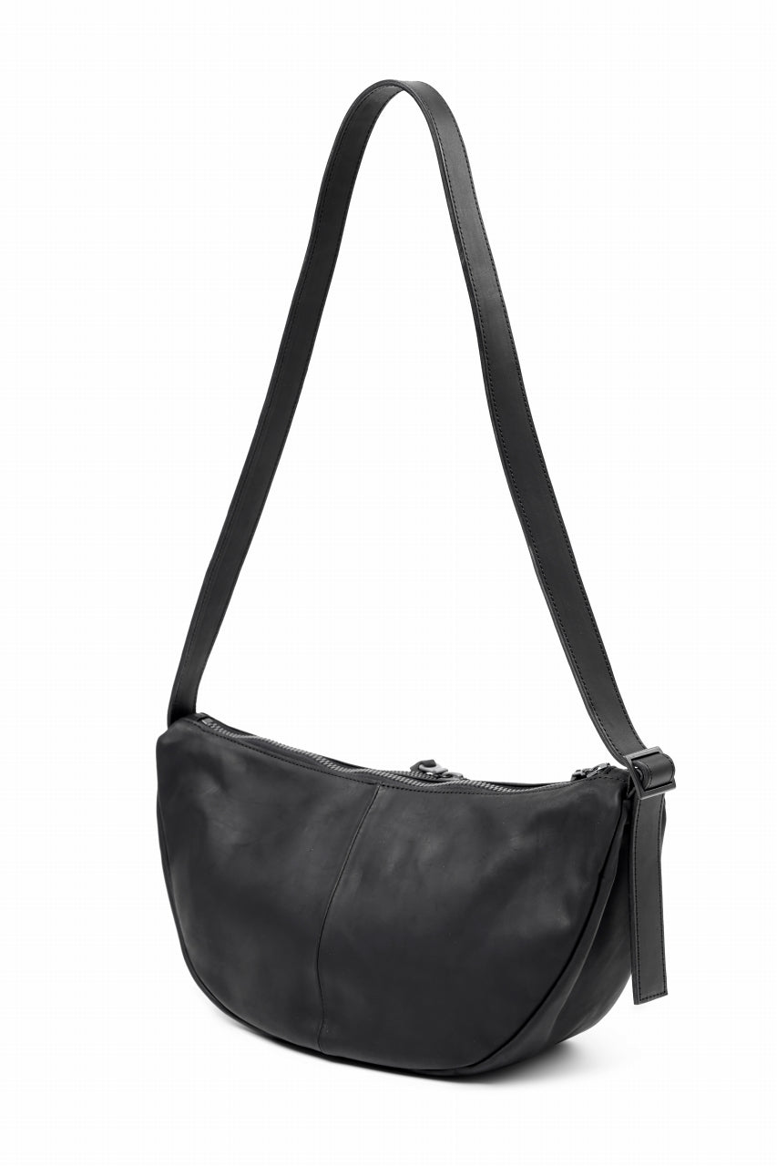 画像をギャラリービューアに読み込む, ISAMU KATAYAMA BACKLASH exclusive UTILITY BAG / GUIDI OILED CALF (BLACK)
