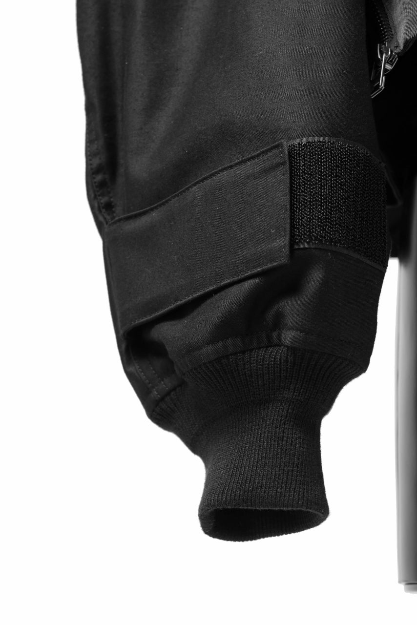 画像をギャラリービューアに読み込む, FACETASM ZIPPER MA-1 JACKET (BLACK)