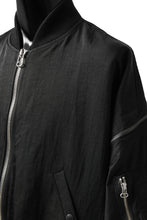 画像をギャラリービューアに読み込む, FACETASM ZIPPER MA-1 JACKET (BLACK)